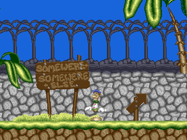 Willie's Adventures [Falcon030] atari screenshot